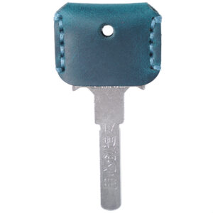 Crazy horse leather Blue / Key sleeve (Key not included)