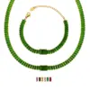 oly-1ee51ae1941ba1105a0c7f18259840e9 Wholesale PVD Coated Real Gold Plated Solid Color Titanium Steel Fashion Waterproof Non Tarnish Bracelets Necklace