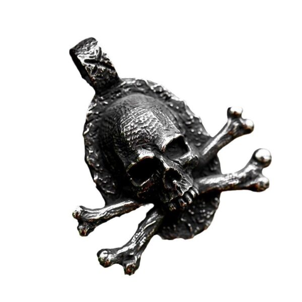 oly-1ee62232e9d25a79f3ec06f9ce0d4c16 Wholesale Steel Warrior European and American Ethnic Style Titanium Steel Pendant Cross-border Retro Skull Head Pendant Men's Personality Jewelry