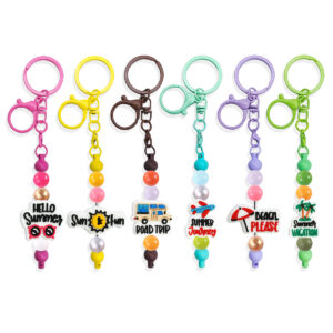 Wholesale Creative Phrase Series Beaded Focal Beads