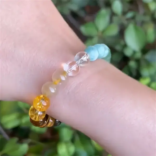 Bracelet 8mm Advanced Sense Bracelet Jewelry Stacks Rope Single Circle Obsidian Tiger Eye Bracelet For Men And Women