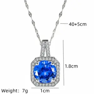 Steel Lip Chain Royal / Blue