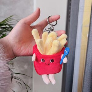 French fries + Silver Buckle / About 10cm