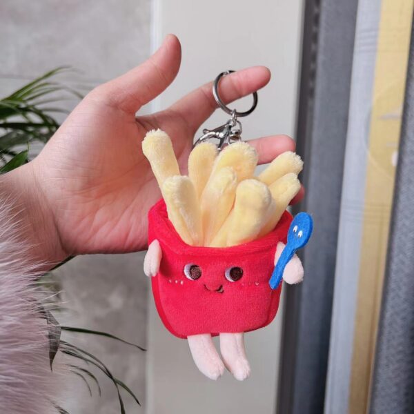 oly-1f493bb5877783cdd1eb8991179c5852 Wholesale 2025 New Product Cute Stuffed Pendant Burger Hot Dog Chicken Leg Doll Rag Doll Stuffed Toy Wedding Doll