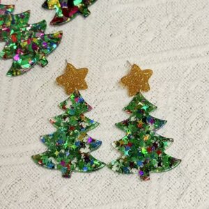 Yellow earrings