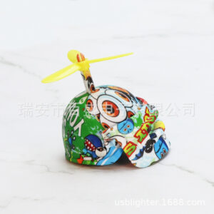 Underwater world plastic integrated rod yellow leaf three-level head