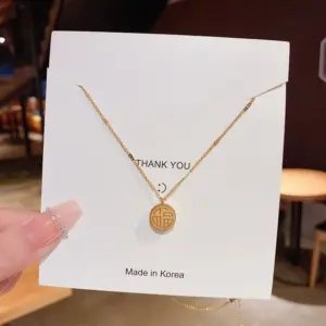 X149 Titanium Steel Real Gold Color Retention