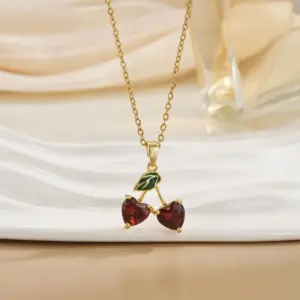 Fashion Cherry Necklace 9