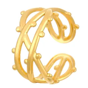 29 18k real gold vine 9374