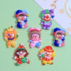 Wholesale Cartoon clown costume Children's Fun handmade diy cream glue phone case headdress hairpin jewelry resin accessories