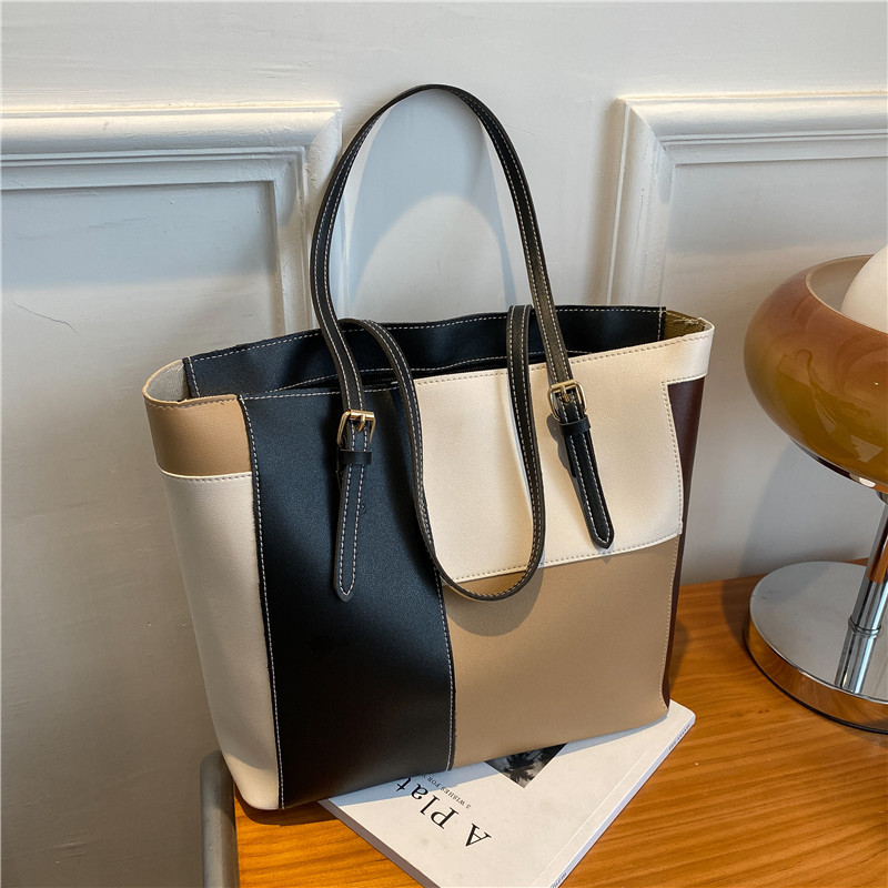 Wholesale large capacity tote bag women's underarm bag trendy autumn rtable