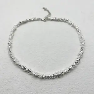 Silver Plated Haematite / Necklace