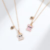 oly-1fb02cb449c1da0cd0631a63f6c2ee3a Wholesale Good Friends Cartoon Bear Necklace