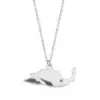 Wholesale Jewelry Fashion Map 304 Stainless Steel 18K Gold Plated Plating Stainless Steel Necklaces