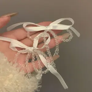 125# Silver Needle-White-Bow Knot