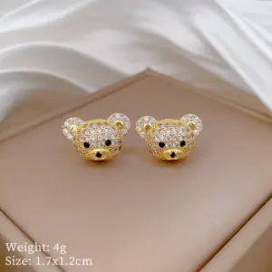 D550 Copper Micro Inlay Earrings