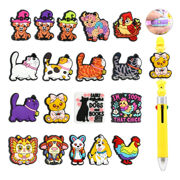 Wholesale Cute cartoon animal bead