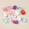 Wholesale 3D silicone beads DIY necklace decorations cartoon beads