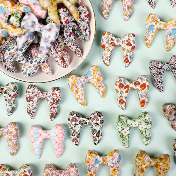 Wholesale Silicone beads with bow