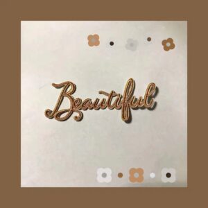 Ginger 8.9*4.2 * Self-adhesive * Irregular * English