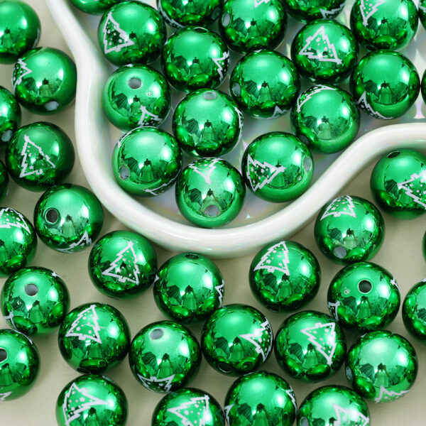 Wholesale Christmas Tree Beads Acrylic Beads