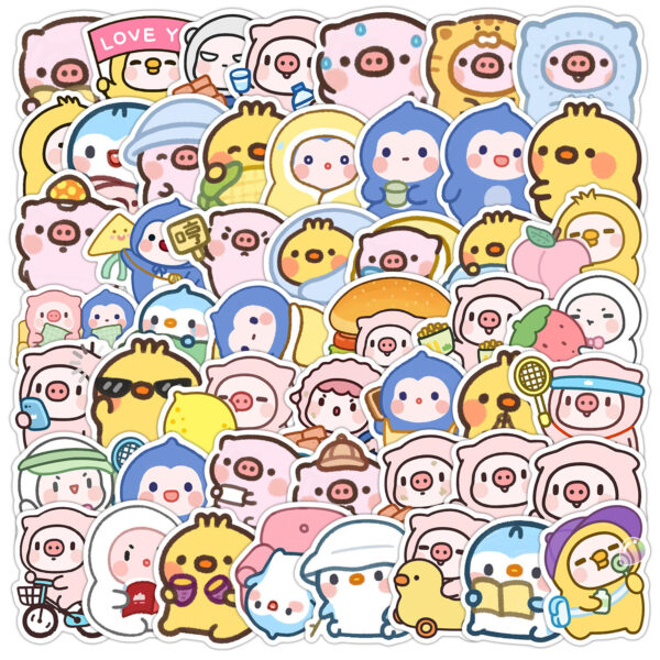 Wholesale 50 cute graffiti stickers waterproof decorative stickers