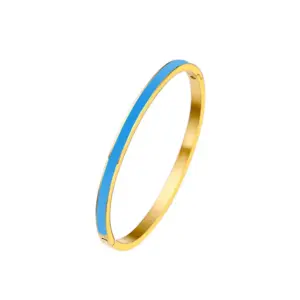 4mm Gold / Blue