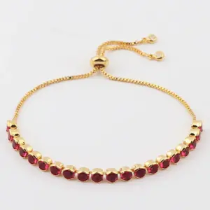 round Red 4.5mm Bracelet