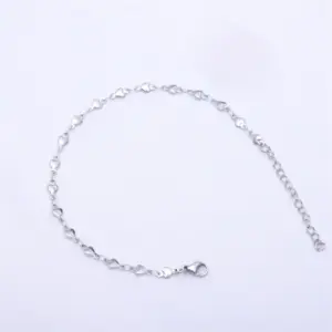 Middle Peach Heart / Necklace 40 5cm