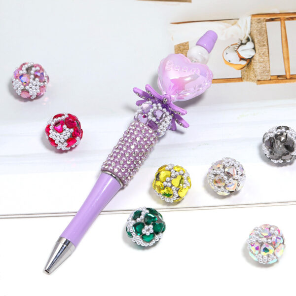 Wholesale Heart-shaped Bubble Heavy Beaded String