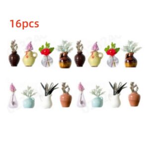 Mini vase 16pcs / Resin
