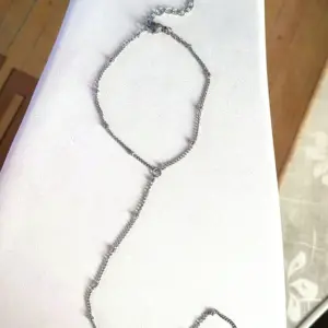 Steel Color 04 Clip Beads Hand Chain