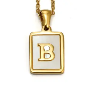 Square White Shell B