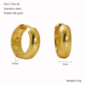 Gold / ZE1796G-02-15MM