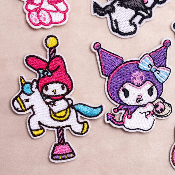 Wholesale cartoon anime in stock cloth stickers clothes DIY Patches OLY Exclusive