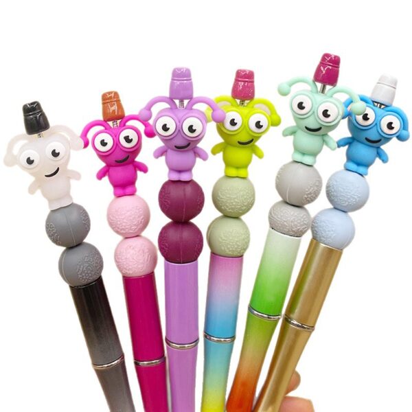 oly-209892964077d0866d5309e0d8ba177a Wholesale Cross-Border Food-Grade Three-Dimensional 3D Silicone Beaded Glue Cartoon Little Ant Baby Teether Insert Beads Ready for Sale