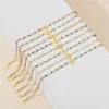 Wholesale Lady Heart Shape Stainless Steel Enamel Bracelets