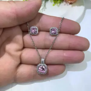 Pink Pendant (without Chain)