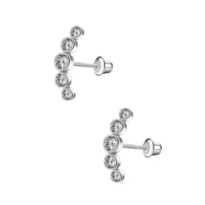 Bullet Five Diamond White Pair