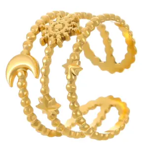 18K Real Gold Hollow DZ-814