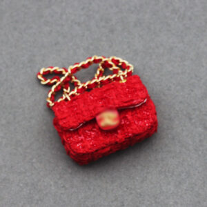One shoulder scented cloth bag red