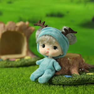 2.5-inch blue deer / Color box packaging