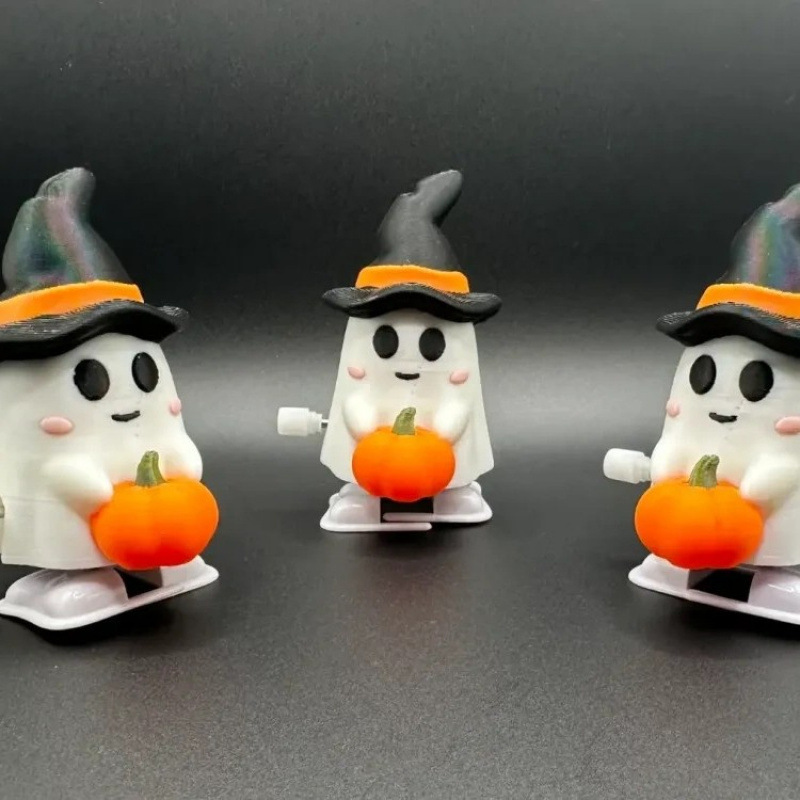 Wholesale Cross-border e-commerce - Walking mischievous little ghost decorations, cute wizard pumpkin ghosts as gifts