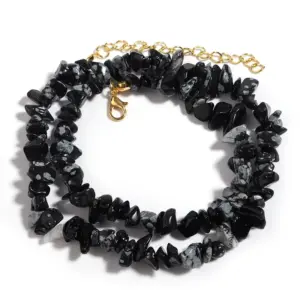 Flakes / 43cm Long Tail Chain 5cm