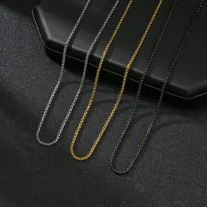 PVD Coated Gold Plated 201 Stainless Steel Necklace