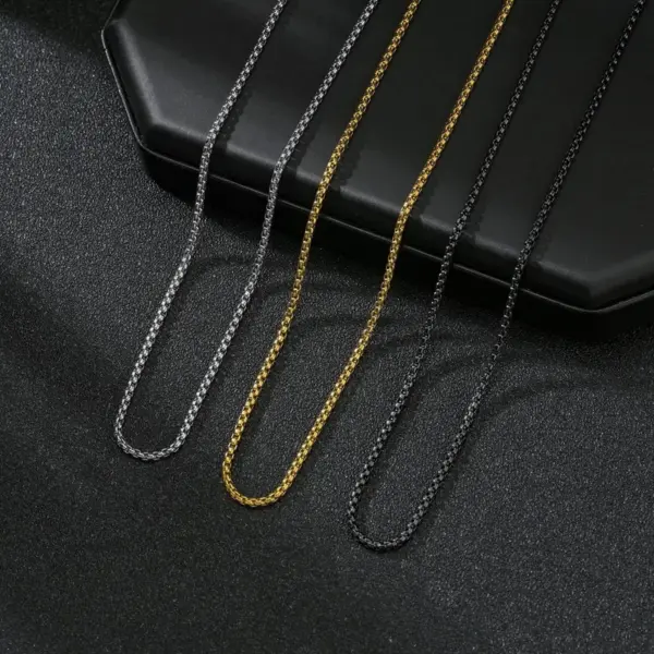 PVD Coated Gold Plated 201 Stainless Steel Necklace