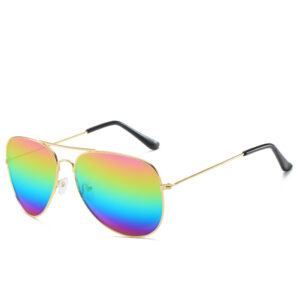 Gold frame colored mercury