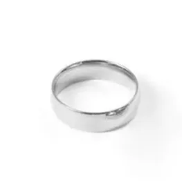 6mm Steel Color / Circumference 54mm-US7