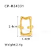 Wholesale Jewelry Casual Simple Style Star Moon Rectangle 304 Stainless Steel 18K Gold Plated Hollow Out Open Rings