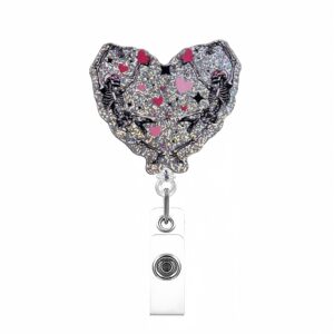 Silver Skull Heart